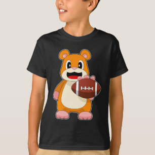Hamster American Football Sports T-Shirt