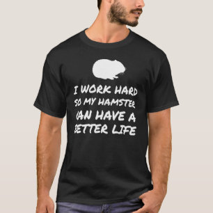 Hamster Apparel   Cute Hamsters Lover Design T-Shirt