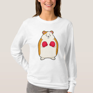 Hamster as Boxer with Boxing gloves T-Shirt