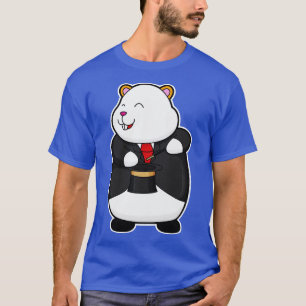 Hamster as Magician with Magic wand Hat T-Shirt