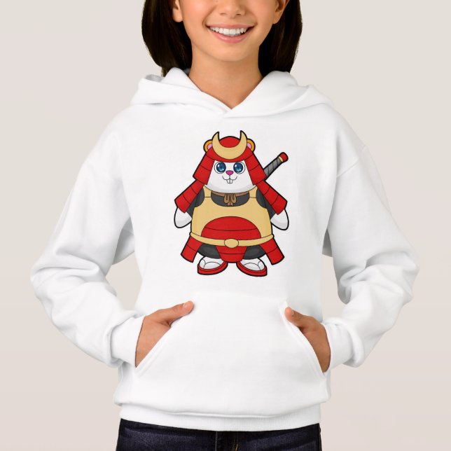 Hamster as Warrior with Armour (Front)