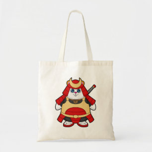 Hamster as Warrior with Armour Tote Bag
