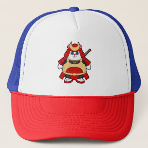 Hamster as Warrior with Armour Trucker Hat