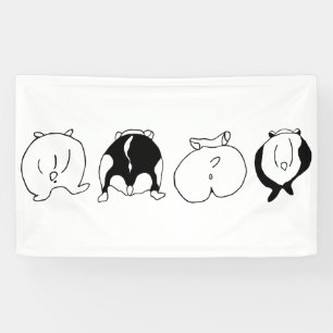 Hamster Butts Banner