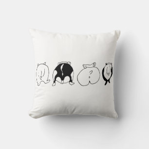 Hamster Butts Cushion