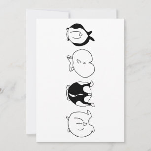 Hamster Butts Holiday Card