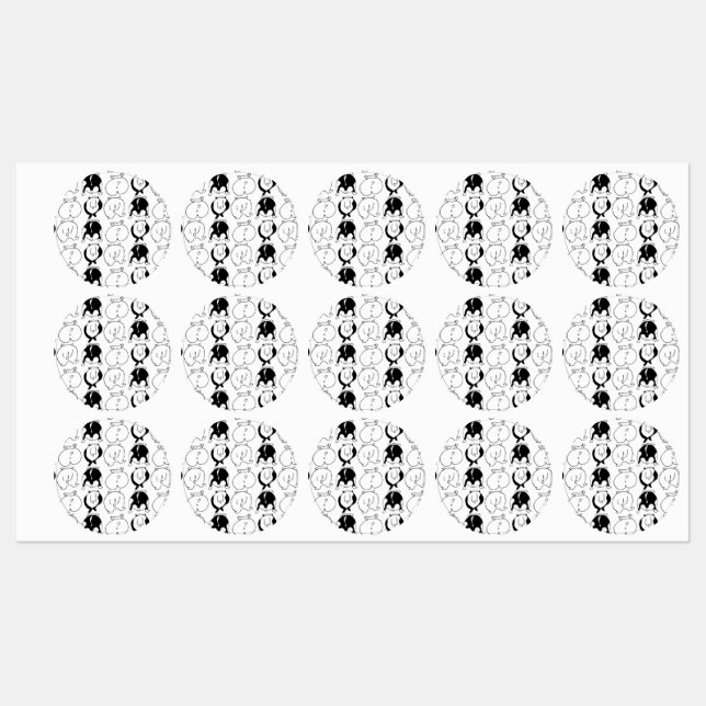 Hamster Butts Pattern (Sheet)