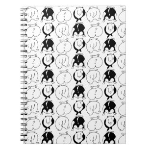Hamster Butts Pattern Notebook
