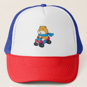 Hamster Car Trucker Hat