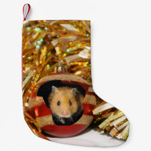 Hamster Christmas Small Christmas Stocking