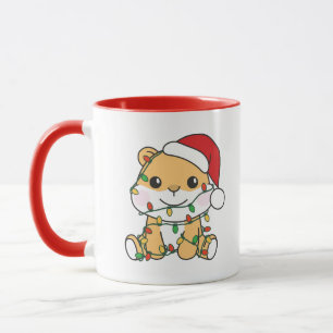 Hamster Christmas Winter Animals Holiday Hamsters Mug