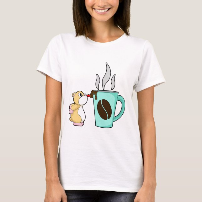 Hamster Coffee Mug T-Shirt (Front)