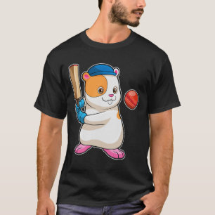 Hamster Cricket Cricket T Sports  T-Shirt