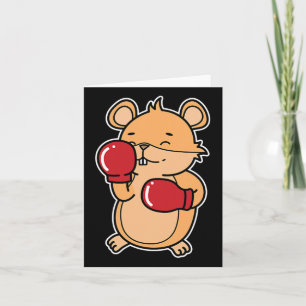 Hamster Does Boxing Card