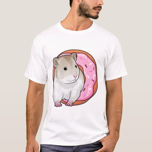 Hamster Donut T-Shirt (Front)