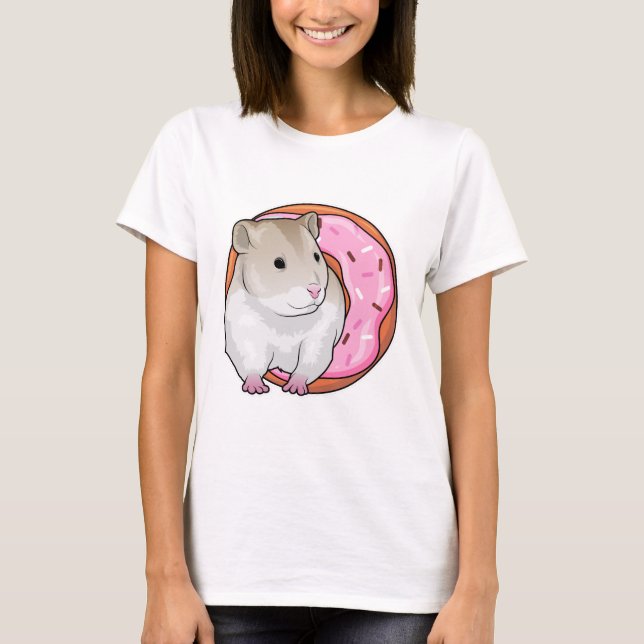 Hamster Donut T-Shirt (Front)
