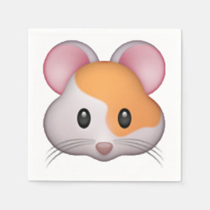 Hamster - Emoji Napkin