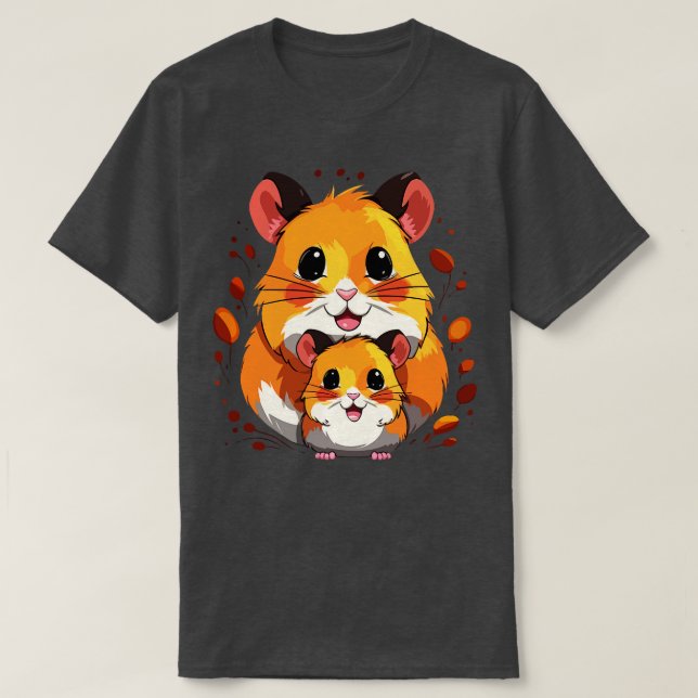 Hamster Fathers Day T-Shirt (Design Front)