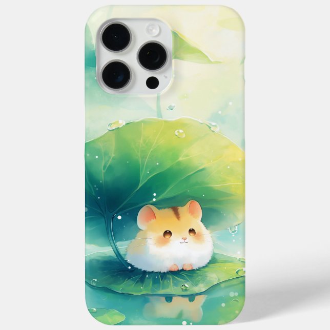Hamster Floating Fun Case-Mate iPhone Case (Back)
