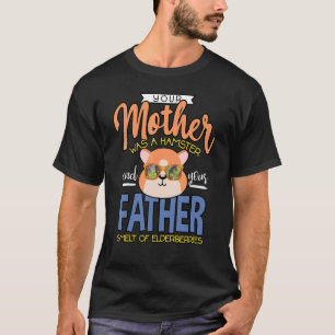 Hamster Hammy Dad Quote Prickly Pig Rodent 1 T-Shirt
