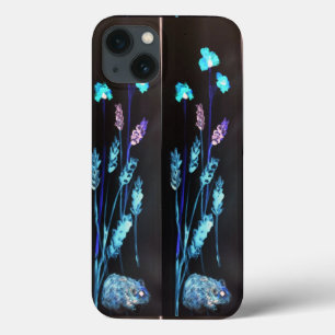 Hamster in a corn field abstract illustration iPhone 13 case