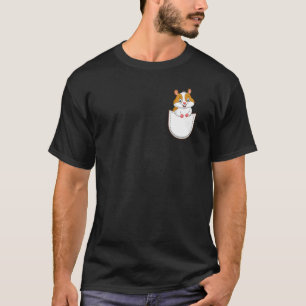 Hamster In Pocket Hamsters Animal Pet Graphic T-Shirt