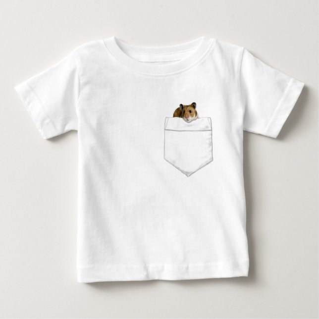 Hamster In Your Pocket Baby T-Shirt (Front)