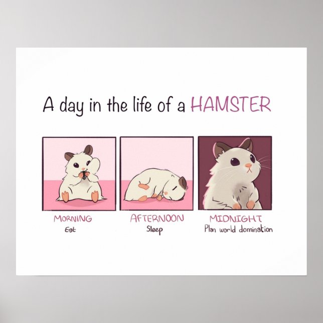 Hamster Life Poster (Front)