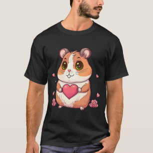 Hamster Mens Womens Kids Valentine's Day Hamster T-Shirt