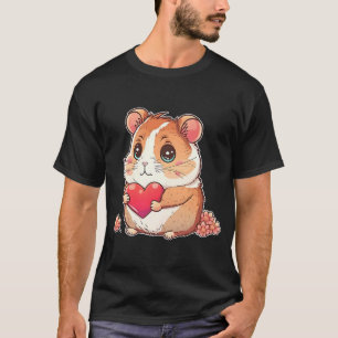 Hamster  Mens Womens Kids Valentine's Day Hamster  T-Shirt