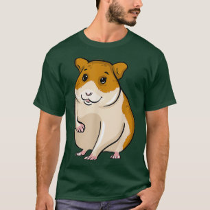 Hamster Mouse Illustration Lover Owner Gift T-Shirt