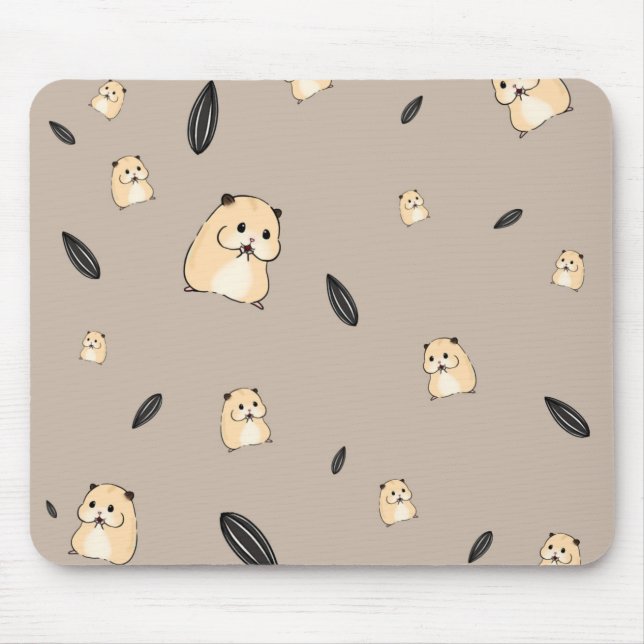 Hamster mouse pad (Front)