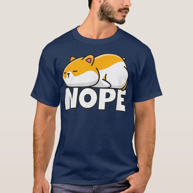Hamster Nope T-Shirt (Front)