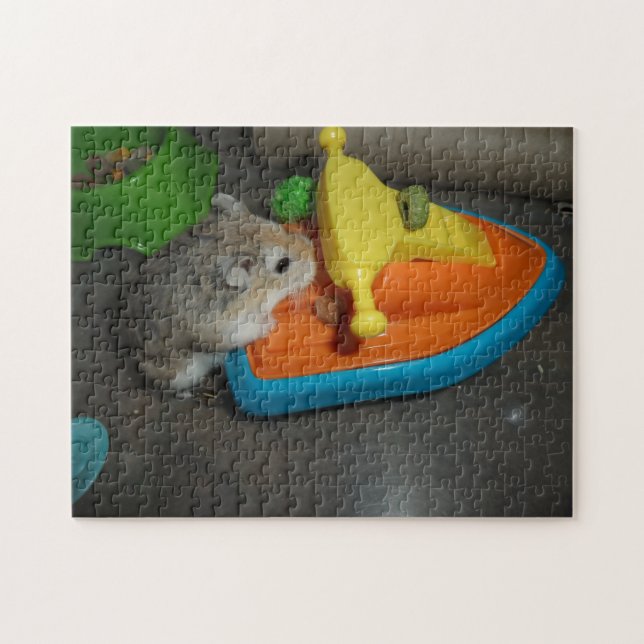 Hamster on a Jet-ski Jigsaw Puzzle (Horizontal)