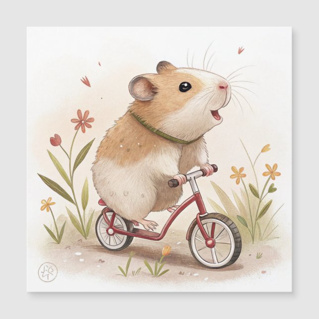 Hamster On Bike (Front)