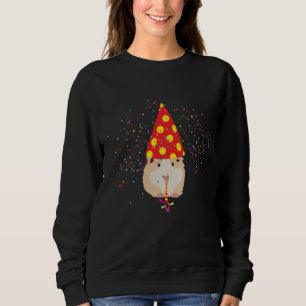 Hamster Partying - Animals Having a Party Sweatshirt