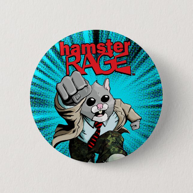 Hamster Rage Button (Front)