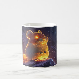  hamster rendu en 3D, éclairé de l'intérieur avec  Coffee Mug