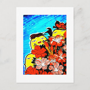 hamster series-digital artwork-2012-Australia Day Postcard