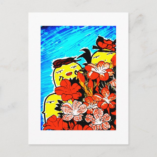 hamster series-digital artwork-2012-Australia Day Postcard (Front)