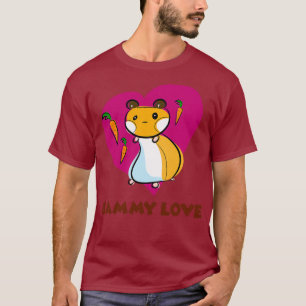 Hamster Shirt Hammy Love  Syrian Robo Dwarf