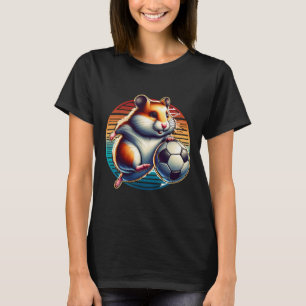 Hamster Soccer Player Cool Byll Champion Kids T-Shirt