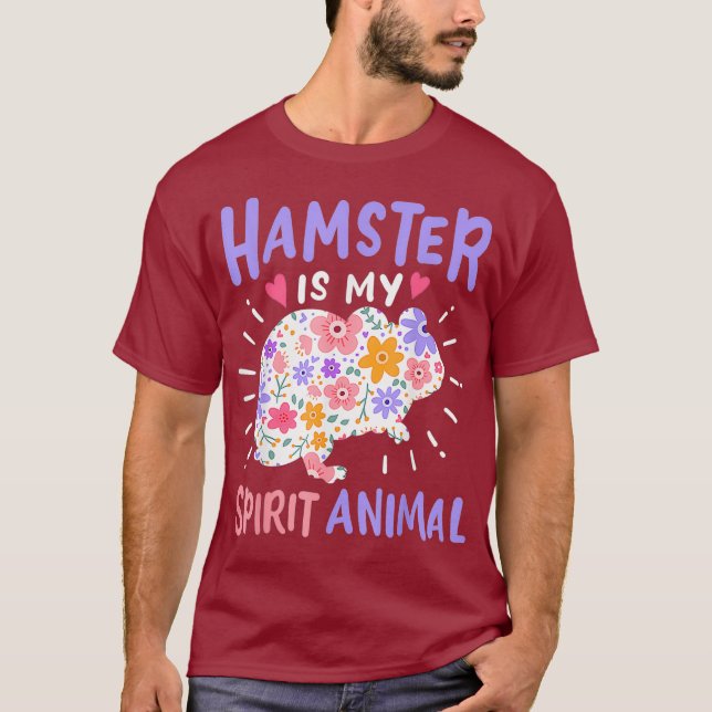 Hamster Spirit Animal T-Shirt (Front)
