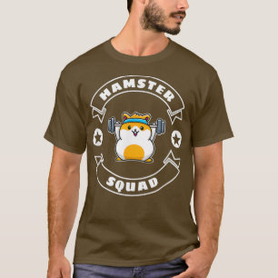 Hamster Squad Gym Sports Team T-Shirt