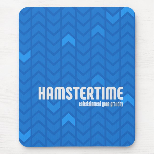 Hamster Time Mousepad - Vertical (Front)