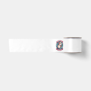 Hamster Wheel Champion Satin Ribbon