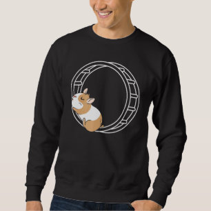 Hamster Wheel Hammy Owner Fluffy Rodent Pet 1 Sweatshirt