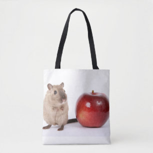 Hamster with Apple Tote