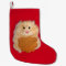 Hamster with biscuit Christmas Stocking