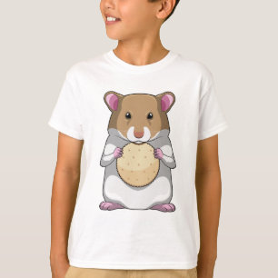 Hamster with Biscuit T-Shirt